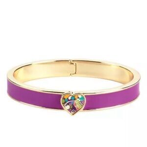 Vera Bradley Heart Bangle Bracelet